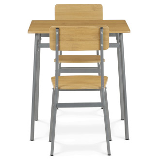 Jídelní set Autronic Hnědá MDF AUT-O2122 OAK