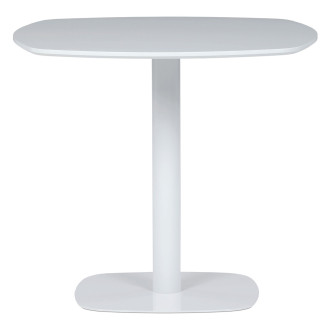 Jídelní stůl Autronic 80x80 cm Bílá MDF DT-X7117 WT
