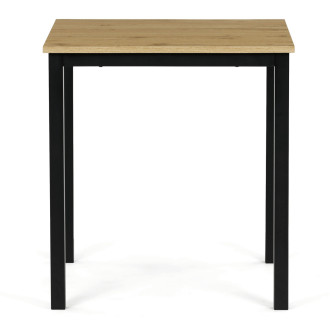 Jídelní stůl Autronic 70x70 cm Hnědá Melamin GDT-201 OAK