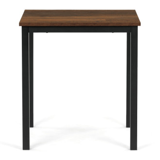 Jídelní stůl Autronic 70x70 cm Hnědá Melamin GDT-201 OLW2