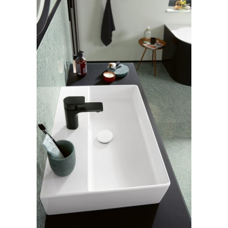 Villeroy & Boch neuzavíratelný ventil keramický kryt plochý bílý 68350001