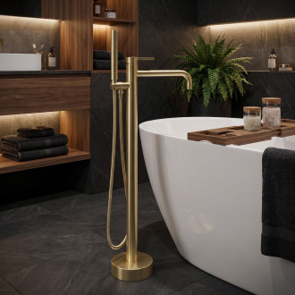 Volně stojící baterie Rea Foster Brush Gold