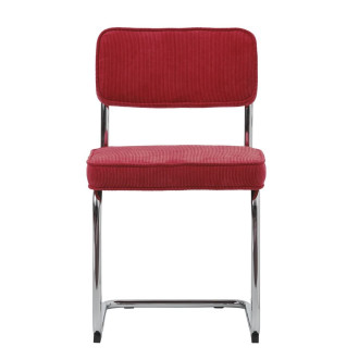 Jídelní Židle Unique Furniture RUPERT červená látka 37285102