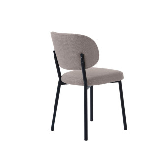 Jídelní Židle Unique Furniture FOWLER písek polyester 51890001