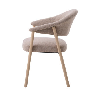 Jídelní Židle Unique Furniture ELK písek polyester 56160301
