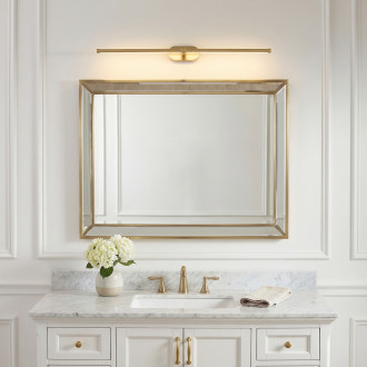 Koupelnové nástěnné LED svítidlo APP1894-1W 80 cm BRUSH GOLD
