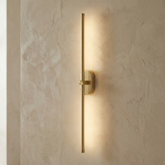 Koupelnové nástěnné LED svítidlo APP1894-1W 80 cm BRUSH GOLD