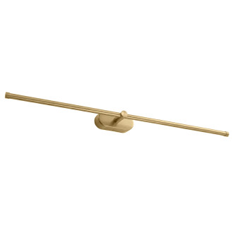 Koupelnové nástěnné LED svítidlo APP1894-1W 80 cm BRUSH GOLD