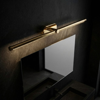 Koupelnové nástěnné LED svítidlo APP1891-1W 80 cm GOLD