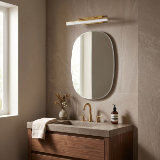 Koupelnové nástěnné LED svítidlo APP1872 40 CM GOLD