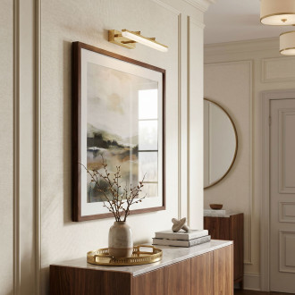 Koupelnové nástěnné LED svítidlo APP1872 40 CM GOLD