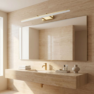 Koupelnové nástěnné LED svítidlo APP1874-1W 80cm GOLD