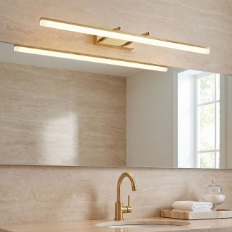 Koupelnové nástěnné LED svítidlo APP1874-1W 80cm GOLD
