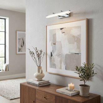 Koupelnové nástěnné LED svítidlo APP1869-1W 40cm CHROME