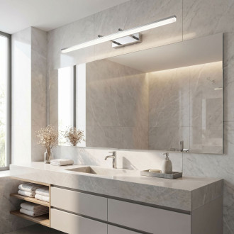 Koupelnové nástěnné LED svítidlo APP1871-1W 80cm CHROME