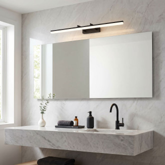 Koupelnové nástěnné LED svítidlo APP1880-1W 80cm BLACK