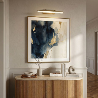 Koupelnové nástěnné LED svítidlo APP1875-1W 40cm BRUSH GOLD