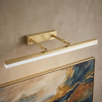 Koupelnové nástěnné LED svítidlo APP1876-1W 60cm BRUSH GOLD