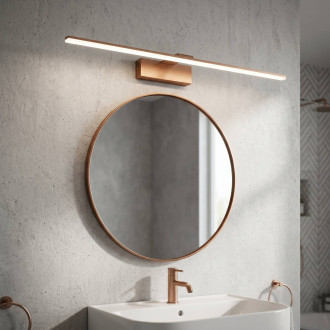 Koupelnové nástěnné LED svítidlo SWE015-1W 73cm BRUSH COPPER