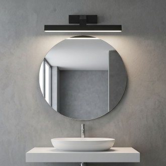 Koupelnové nástěnné LED svítidlo SWE010-1W 43cm BLACK