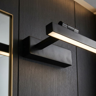 Koupelnové nástěnné LED svítidlo SWE034-1W 40cm BLACK