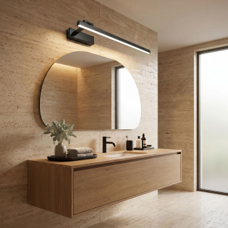 Koupelnové nástěnné LED svítidlo SWE035-1W 60cm BLACK
