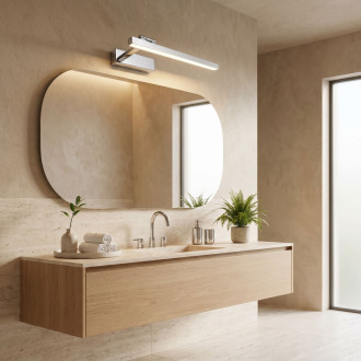 Koupelnové nástěnné LED svítidlo SWE028-1W 40cm CHROME