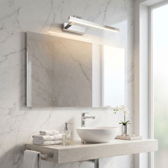 Koupelnové nástěnné LED svítidlo SWE028-1W 40cm CHROME