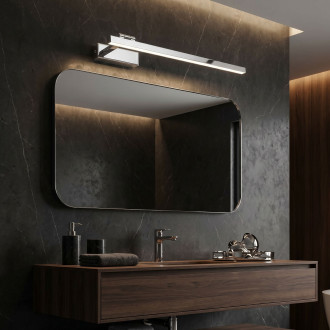 Koupelnové nástěnné LED svítidlo SWE029-1W 60cm CHROME