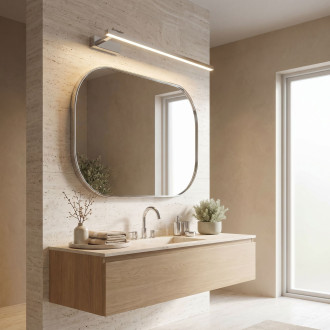Koupelnové nástěnné LED svítidlo SWE030-1W 80cm CHROME