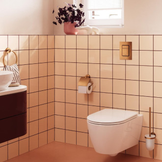 Wc štětka Grohe Start kartáčovaný warm sunset 41185DL0