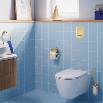 Wc štětka Grohe Start kartáčovaný cool sunrise 41185GN0