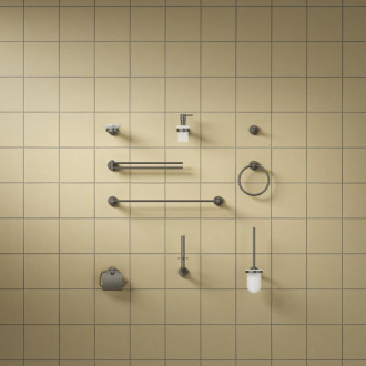 Háček Grohe Start kartáčovaný hard graphite 41173AL0