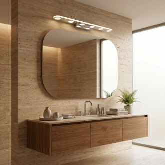 Koupelnové nástěnné LED svítidlo SWE056-W CHROME