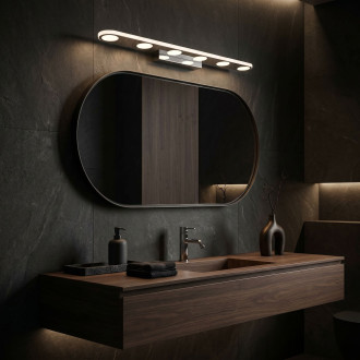 Koupelnové nástěnné LED svítidlo SWE056-W CHROME