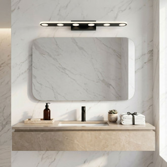 Koupelnové nástěnné LED svítidlo SWE055-W BLACK