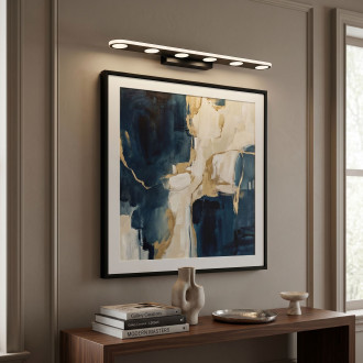 Koupelnové nástěnné LED svítidlo SWE055-W BLACK