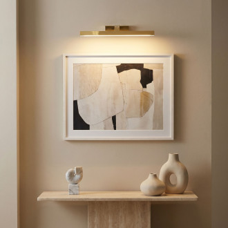 Koupelnové nástěnné LED svítidlo SWE005-1W 58cm GOLD