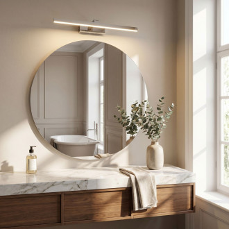 Koupelnové nástěnné LED svítidlo SWE002-1W 58cm CHROME