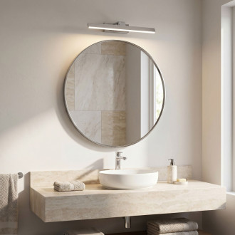 Koupelnové nástěnné LED svítidlo SWE001-1W 43cm CHROME