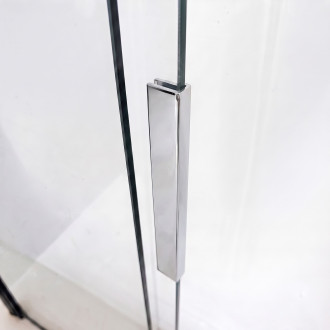 Vanová zástěna posuvná REA Dario Chrome  80