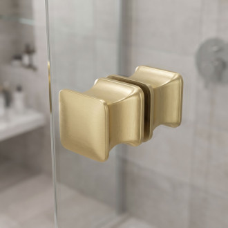 Madlo do sprchových dveří Rea 04 Brushed Gold