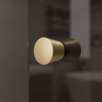 Madlo do sprchových dveří Rea 03 Brushed Gold