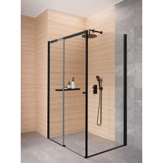 Deante KERRIA PLUS spr.kabina 120x80 cm KTSPN12P + KTS_N38P + KTS_NP1X, černá KKNNP12S08