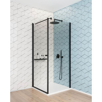 Deante KERRIA PLUS sprchová kabina 90x90 cm KTSWN41P + KTS_N39P, černá KKNNW09S09