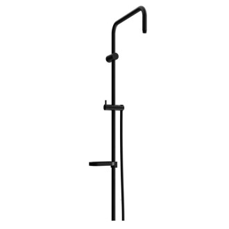 MEXEN Sprchový set X Black, hladká hadice 150 cm 79391-70