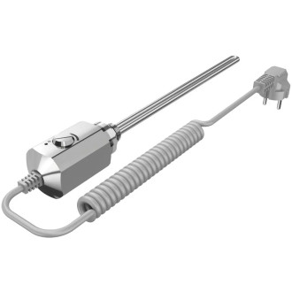 CERANO - Elektrická topná tyč s termostatem - 300W - chrom