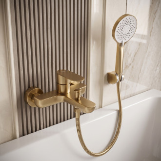 Koupelnová baterie REA Logan Brush Gold