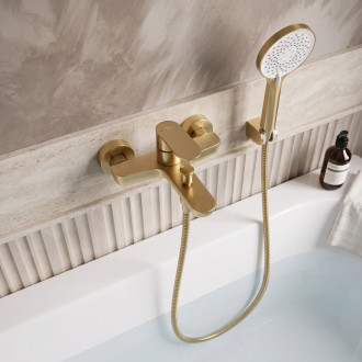 Koupelnová baterie REA Logan Brush Gold
