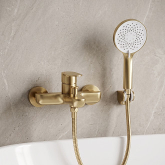 Koupelnová baterie REA Logan Brush Gold